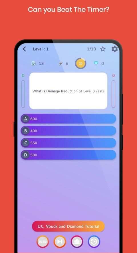 Mobile Games Quiz Free - UC , Diamonds and Rewards screenshot 3