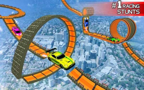 Extreme City Racing Stunts: GT Car Driving स्क्रीनशॉट 1