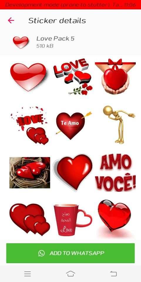 New Love ❤️ Stickers - WAStickerApps 2020 screenshot 6