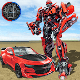 ikon Super Robot Car Transforme Futuristic Supercar