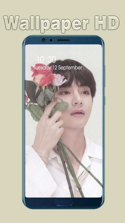 Kim Tae-Hyung (BTS) Wallpaper HD screenshot 1
