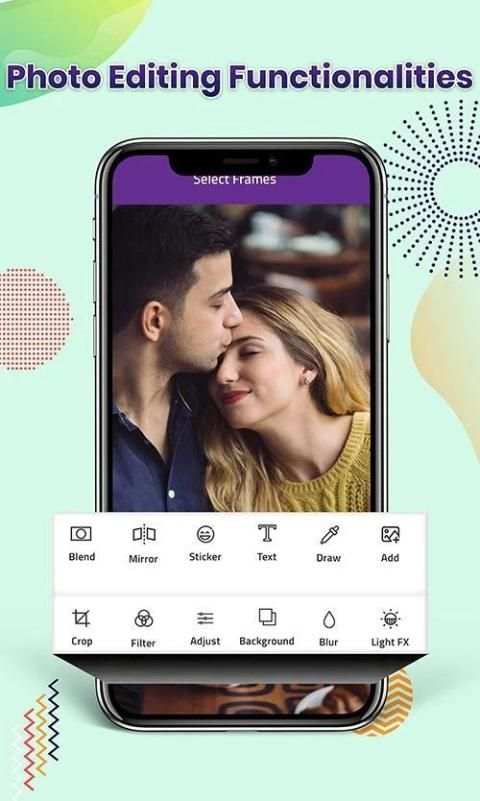 Picsoframe : Photo frame, editor, collage maker स्क्रीनशॉट 5