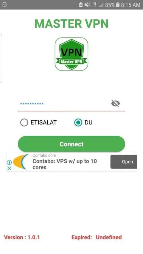Master VPN screenshot 1