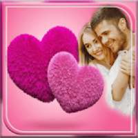 Fluffy Heart Photo Frames on 9Apps