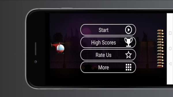 Helicopter Classic Game स्क्रीनशॉट 1