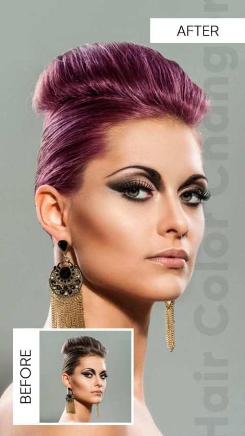 Hair Color Changer screenshot 4