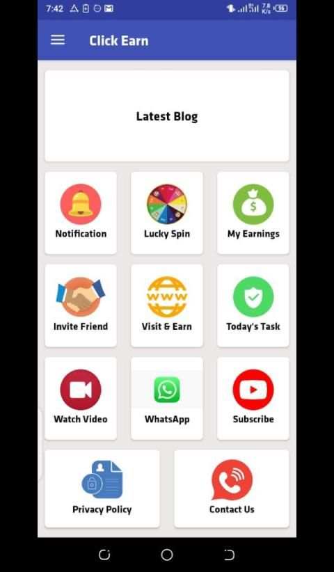 Click Earn स्क्रीनशॉट 1