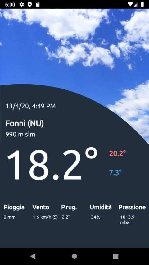 Sardegna Clima Pro screenshot 1