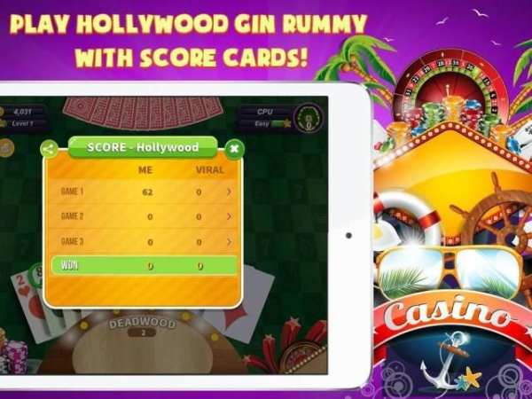 Gin Rummy Extra - GinRummy Plus Classic Card Games screenshot 1
