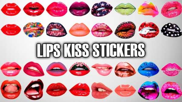 Lips Kiss Stickers for WhatsApp * WAStickerApps screenshot 1