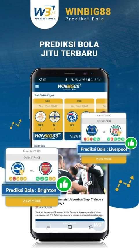 WinBig88 Prediksi Bola screenshot 1