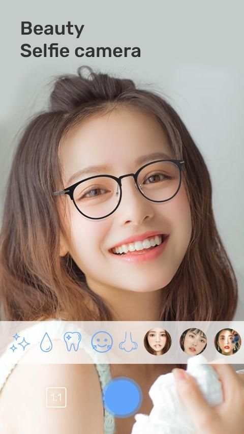 Face Makeup Photo Editor With Slim Face, Dye Hair screenshot 1