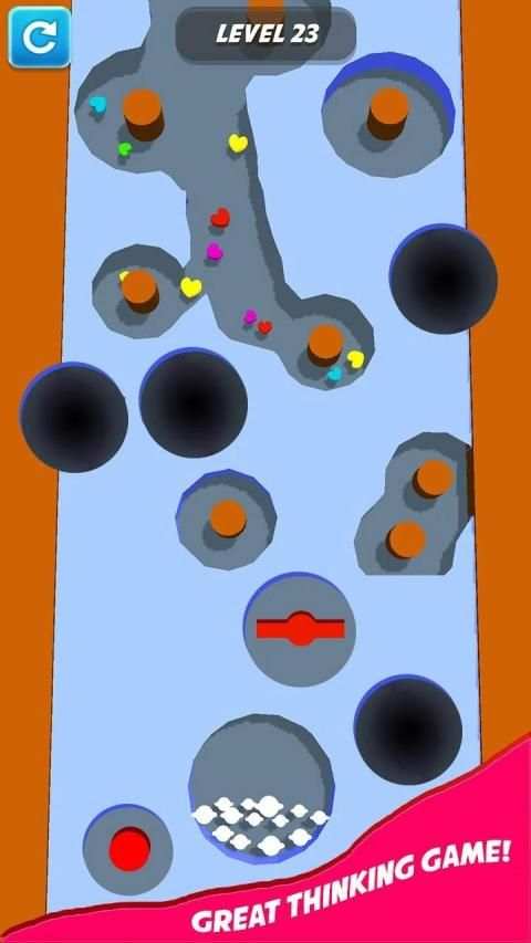 Candy Balls Falling screenshot 1