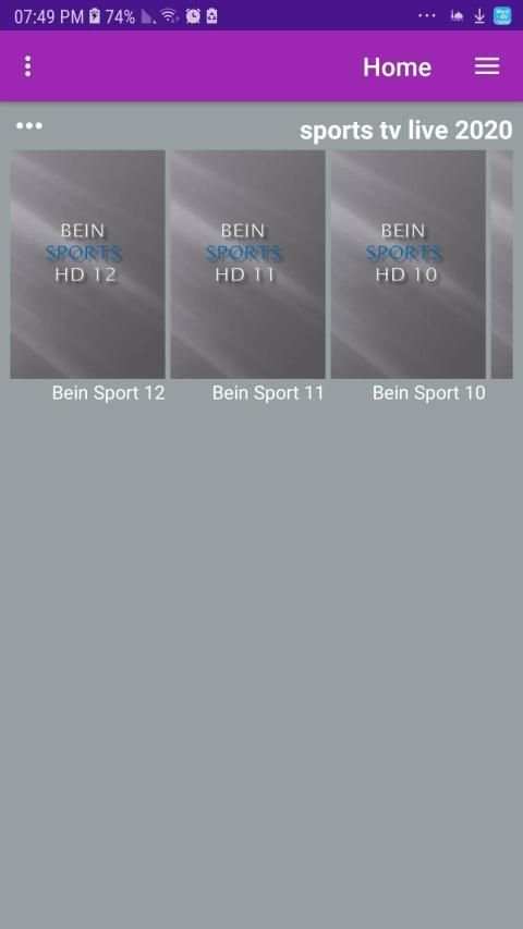 sports tv live 2020 screenshot 1