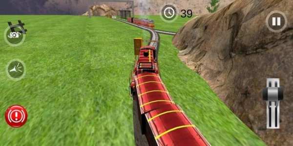 3D Train Simulator 2020 : Perfect Train Drive Game screenshot 4