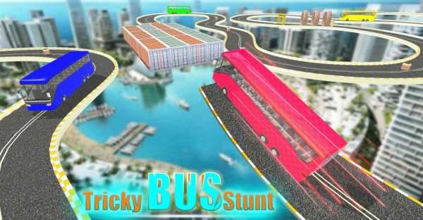 Impossible Bus Stunt Driving: Tricky Drive स्क्रीनशॉट 6
