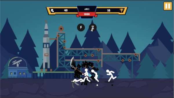 Angry Of Stickman स्क्रीनशॉट 1