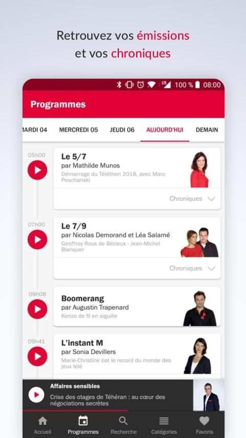 France Inter - radio, podcasts, actu screenshot 5