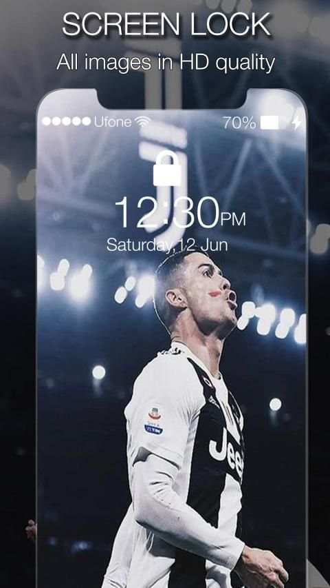 Football 4k Screen Lock screenshot 7