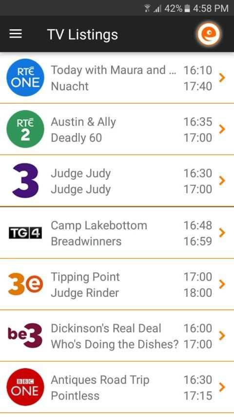 TV Listings Guide Ireland screenshot 3