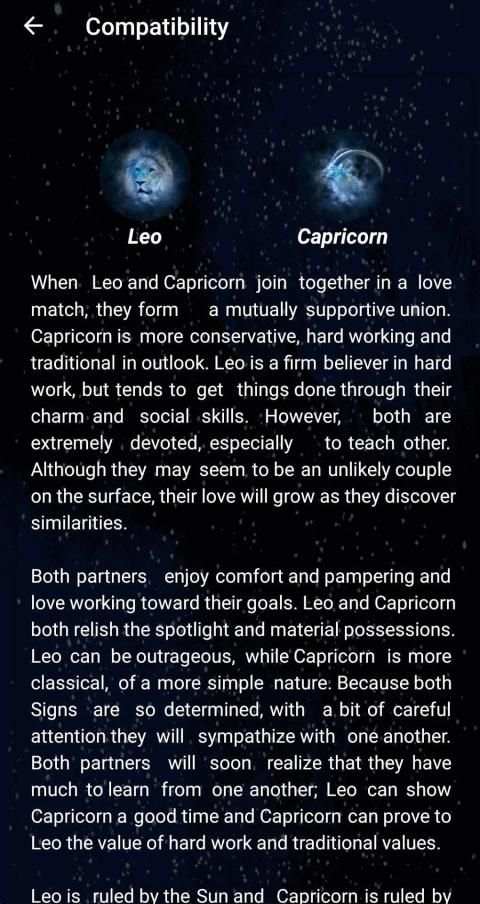 Horoscope - daily horoscope - monthly horoscope screenshot 1