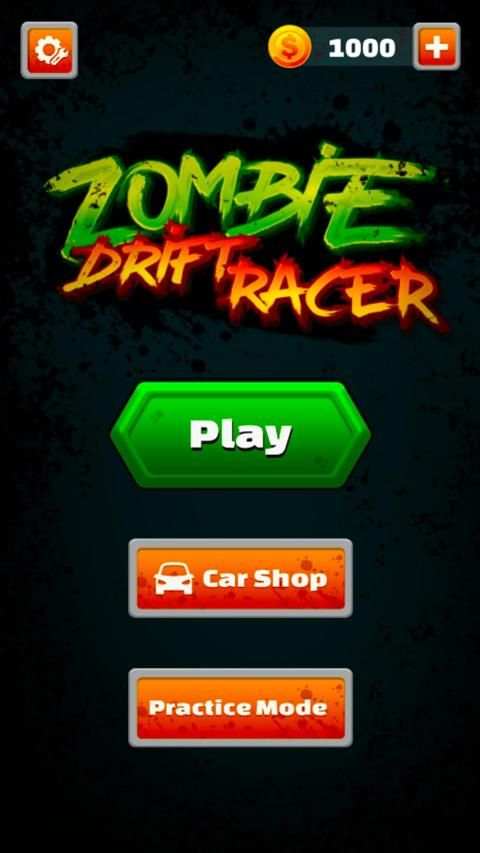 Zombie Drift Racer स्क्रीनशॉट 1
