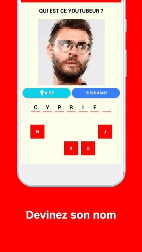 QUIZ YOUTUBEUR - Jeu en français hors ligne ** screenshot 10