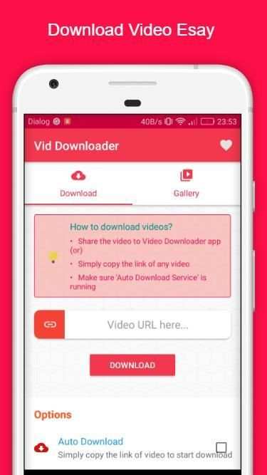 Vid downloader - Download for insta,fb & Tiktok screenshot 1