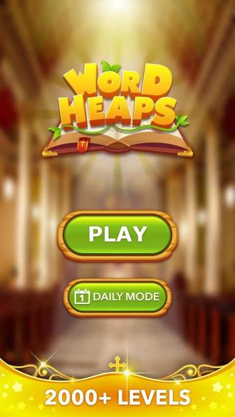 Bible Word Heaps - Connect the Stack Word Game स्क्रीनशॉट 3