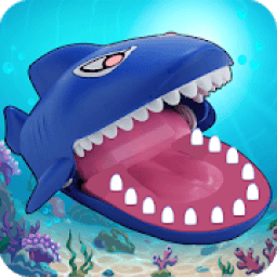 Shark Dentist biting finger game आइकन