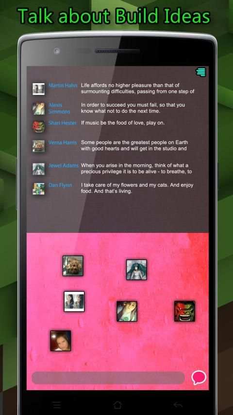 CraftChat for Minecraft स्क्रीनशॉट 1