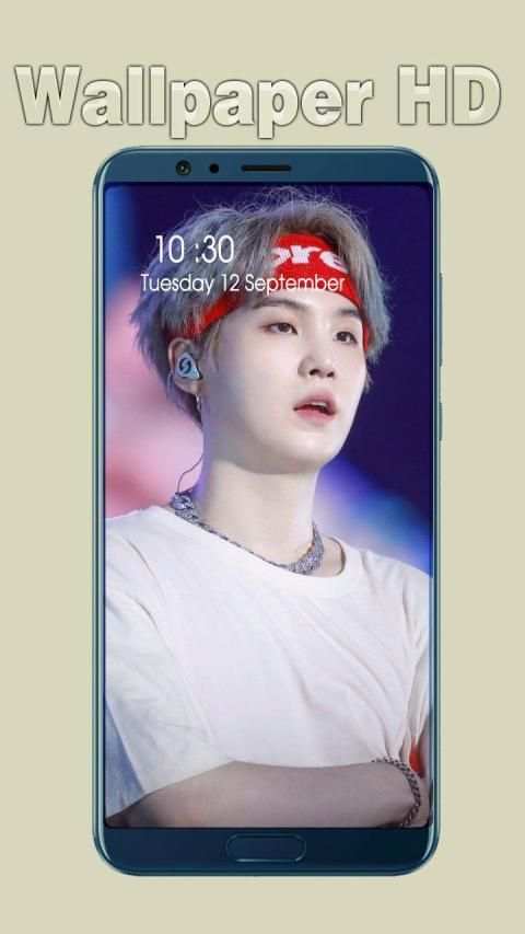 Suga (BTS) Wallpaper Idol Kpop screenshot 4