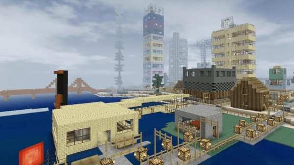 Mini World Craft 2: Mini Block Craft Town स्क्रीनशॉट 2