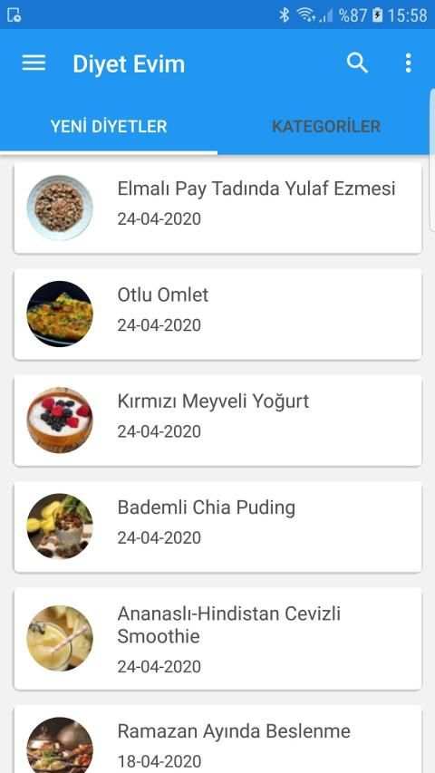 Diyet Evim screenshot 2