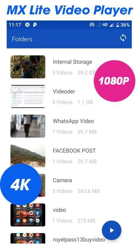 MX Lite Video Player स्क्रीनशॉट 7