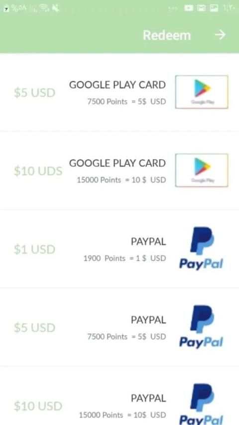 Earn gift cards स्क्रीनशॉट 2