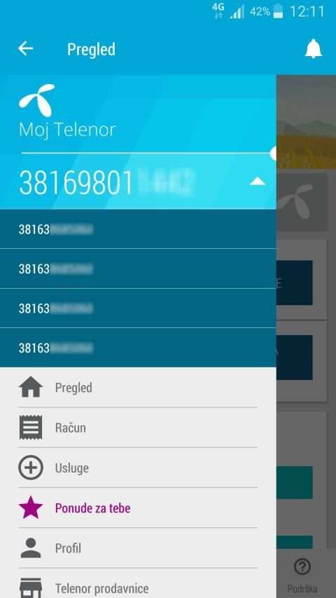 Moj Telenor screenshot 7