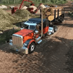 Truck Freight Transport Big Driving Simulator आइकन