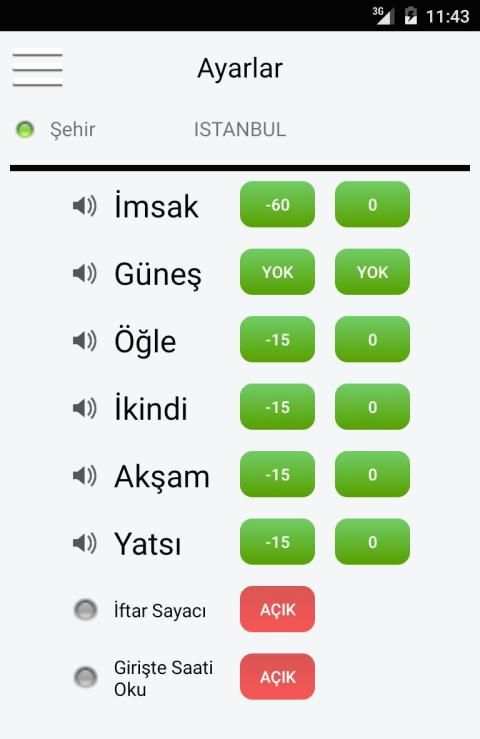 Ezan ALARMI screenshot 8