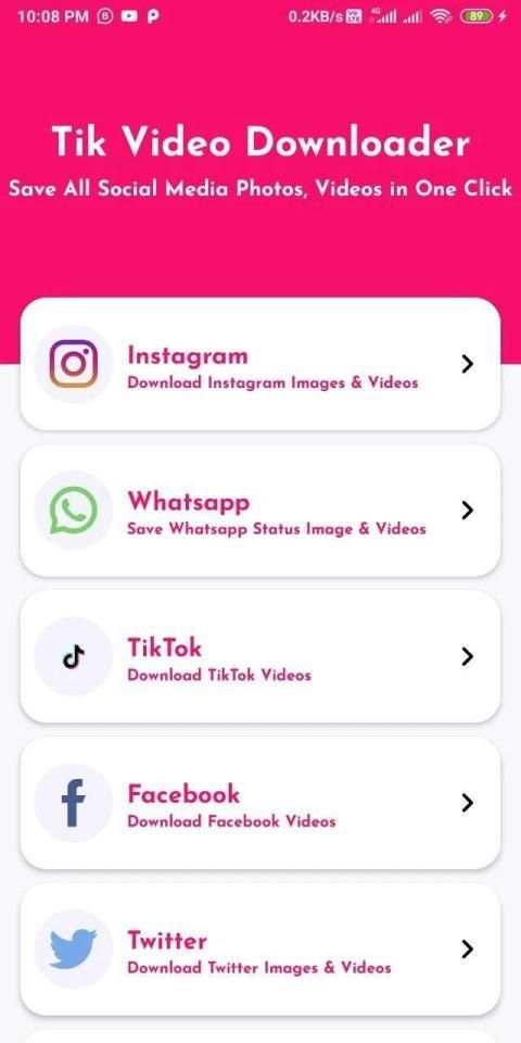 Tik Video Downloader For Tiktok Without Watermark स्क्रीनशॉट 7