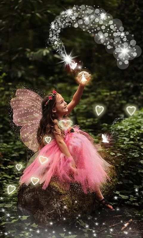 Photo glitter light effects: Glitter photo editor screenshot 2