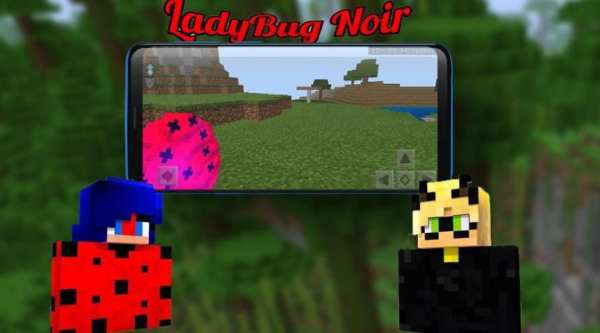 Mod Noir LadyBug for Minecraft स्क्रीनशॉट 1