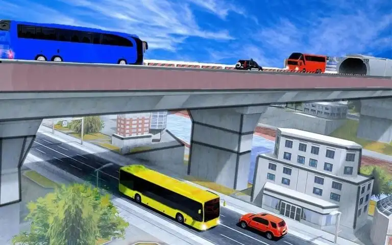 City Bus Racing Game Mania 2020 screenshot 3