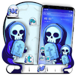 ikon Skull RIP Theme Launcher Theme
