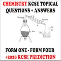 CHEMISTRY KCSE TOPICAL QUESTIONS+ANSWERS(FORM 1-4)