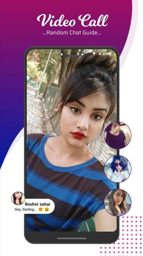 Live Video Call - Girls Random Video Chat स्क्रीनशॉट 4