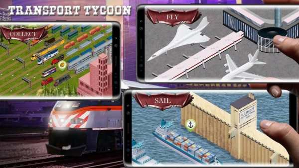 Chicago Train - Idle Transport Tycoon स्क्रीनशॉट 1