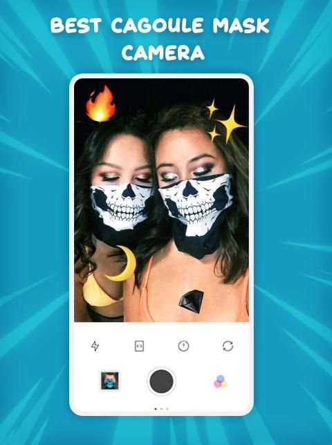 Cagoule Mask Half Face - Ghost Mask & Face Mask screenshot 6