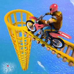 Real Impossible Bike Stunts 2019 : Mega Ramp Games