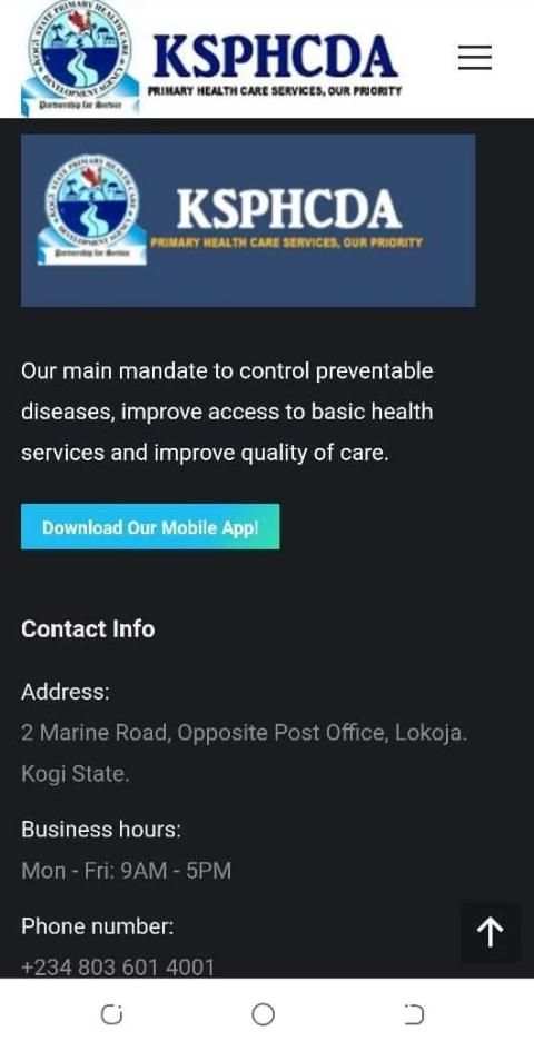 Kogi State Primary Health Care Development Agency screenshot 10